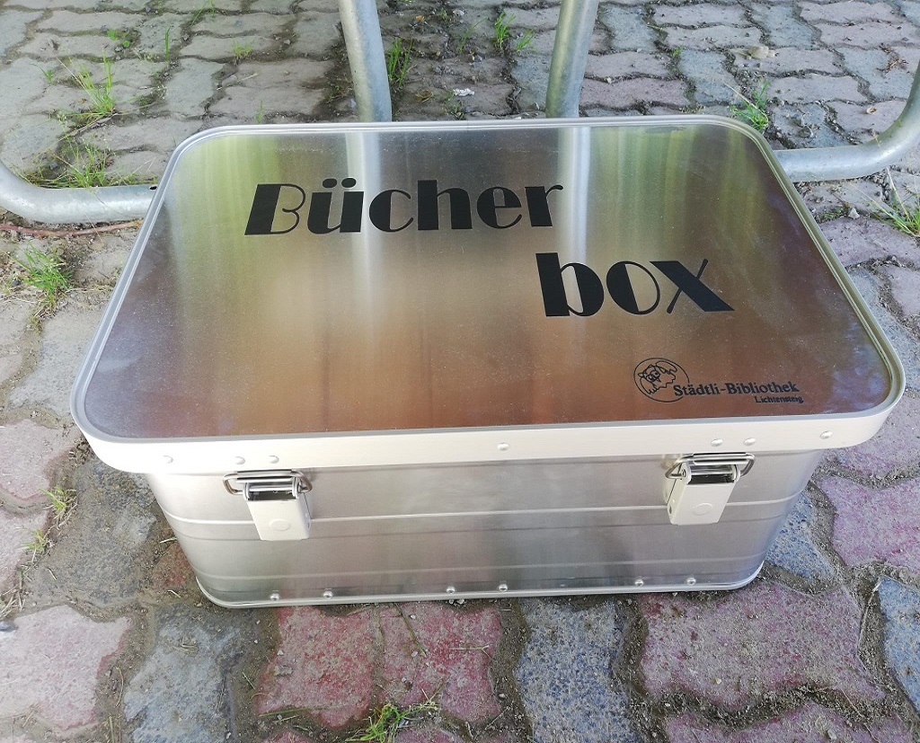 Unsere Bücherbox (Dienstag, 09.05.2023 bis Sonntag, 22.10.2023)